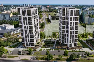 Zaspa. Kolejne dwie wieże na pasie startowym
