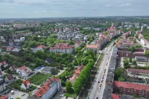 Siedlce - spokojna dzielnica tuż przy centrum