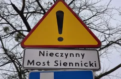 Śledztwo ws. zamknięcia Mostu Siennickiego umorzone. "Względy bezpieczeństwa"