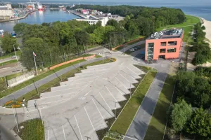 Tylko jeden parking na Westerplatte, a sezon tuż tuż