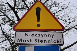 Śledztwo ws. zamknięcia Mostu Siennickiego umorzone. "Względy bezpieczeństwa"
