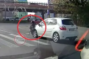 Winne dziecko czy kierowca? Nagranie rozwiewa wątpliwości