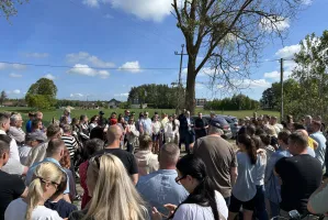 Zamknięcie ul. Wiczlińskiej rozsierdziło mieszkańców. Protest przeciw decyzji władz Gdyni