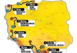 Pełna trasa 83. Tour de Pologne. Z Gdyni do Wieliczki. Siedem etapów 3-9 sierpnia Pełna trasa 83. Tour de Pologne. Z Gdyni do Wieliczki. Siedem etapów 3-9 sierpnia