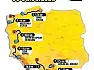 Pełna trasa 83. Tour de Pologne. Z Gdyni do Wieliczki. Siedem etapów 3-9 sierpnia