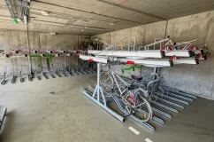 "Gdańsk to nie Amsterdam". Kubaturowy parking rowerowy nadal mało popularny