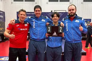 Balta AZS AWFiS Gdańsk zdobyła brązowy medal w Lotto Superlidze tenisistów stołowych