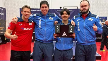 Balta AZS AWFiS Gdańsk zdobyła brązowy medal w Lotto Superlidze tenisistów stołowych