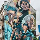 Cztery ikony polskiej kultury na jednym muralu na Dolnym Mieście