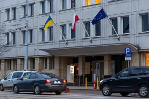 Gdańsk nie planuje zdjąć flag Ukrainy