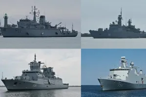 Okręty NATO w Porcie Gdynia