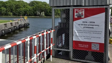 10 lat bez promu Wisłoujście. Walczą o  jego przywrócenie
