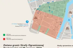 Strefa Ograniczonej Dostępności będzie rozszerzona. Auto lepiej zostawić na parkingu