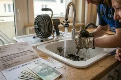 Ile kosztuje przepchanie rury i czyszczenie odpływu? Cennik usług 2026