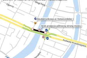 Ogromne korki w Gdańsku. W sobotę ruszy remont na Podwalu Przedmiejskim
