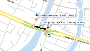 Ogromne korki w Gdańsku. W sobotę ruszy remont na Podwalu Przedmiejskim