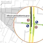 Kościuszki nie przejedziesz na wprost przez Hallera