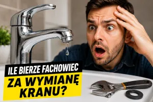 Ile bierze fachowiec za wymianę kranu? Stawki w 2026 roku mogą zaskoczyć