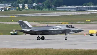 Myśliwce F-35 odleciały z Gdańska
