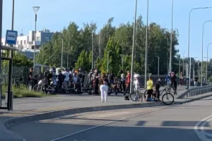 Kilkanaście kontroli hulajnóg na Lawendowym Wzgórzu. Mandaty i wezwania do sądu
