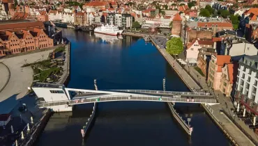 Podniosą kładkę na Ołowiankę. Na cały dzień