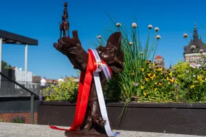 Nowy lew Hewelion na rocznicę partnerstwa Gdańska i Bremy