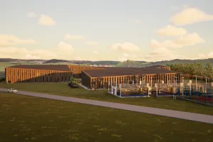 Studencka wizja wielkiego centrum sportowego na Dąbrowie