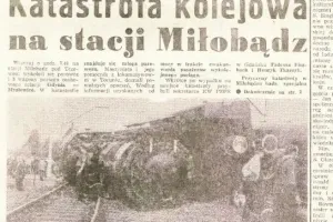 Katastrofa kolejowa w Miłobądzu. Ponad 50 lat temu wykoleił się pociąg z Trójmiasta