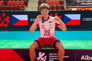 Siatkarz Energi Trefla Gdańsk wicemistrzem Europy w kategorii U22