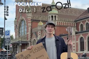 Chce przejechać Europę bez grosza przy duszy