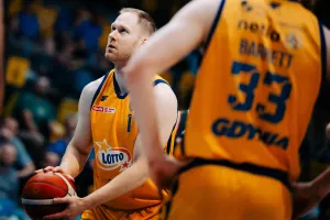 Rewelacyjny Luke Barrett odejdzie z AMW Arki Gdynia. Jarosław Zyskowski zostaje