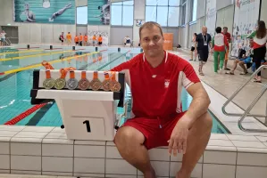 Jarosław Mazurowski udowadnia, że po transplantacji też można być aktywnym