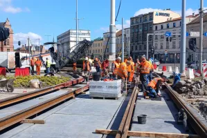 Węzeł Hucisko przejezdny tydzień wcześniej. Od soboty zmiany