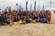 Pierwszy taki turniej Sopot Beach Rugby. Hiszpanki, Włosi i weterani Lechii najlepsi