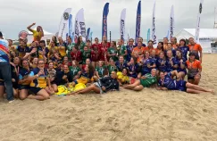 Pierwszy taki turniej Sopot Beach Rugby. Hiszpanki, Włosi i weterani Lechii najlepsi