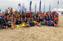 Pierwszy taki turniej Sopot Beach Rugby. Hiszpanki, Włosi i weterani Lechii najlepsi