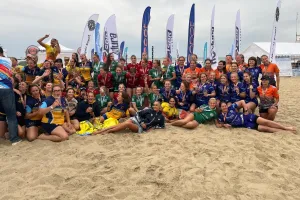 Pierwszy taki turniej Sopot Beach Rugby. Hiszpanki, Włosi i weterani Lechii najlepsi