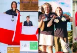 Młodzi żeglarze z medalami mistrzostw świata i Europy Młodzi żeglarze z medalami mistrzostw świata i Europy