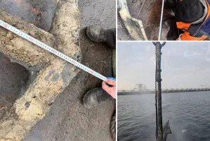 Niezwykłe odkrycie w Porcie Gdańsk. Wyłowiono ogromną kotwicę