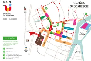 Zbliża się Jarmark Św. Dominika, są już utrudnienia w ruchu w centrum