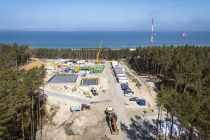 Zakończono przewierty na styku lądu i morza