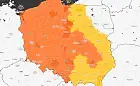 Burze z gradem i silny wiatr. Alert RCB