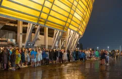Męskie Granie przerwane przez ulewę. Nie wszyscy wrócili pod scenę