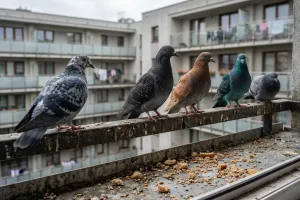 Sąsiad dokarmia gołębie, a twój balkon jest cały w odchodach? Sprawdź, co możesz zrobić