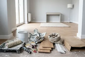 Gdzie wyrzucić odpady po remoncie? Tego nie wrzucaj do zwykłego kosza