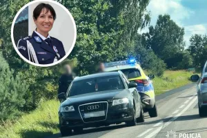 Pasażerka wyskoczyła z auta. Policjantka po służbie ruszyła na pomoc