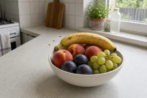Muszki owocówki w kuchni. Skąd się biorą i jak się ich pozbyć?