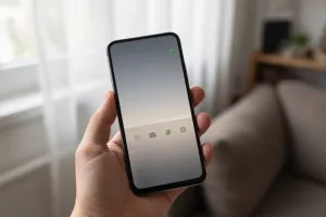 Zielona kropka na ekranie telefonu - co oznacza?