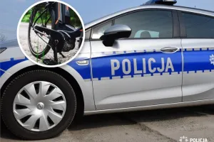 Na kradzionym rowerze nie uciekł policji