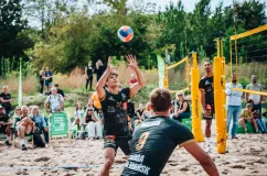 Energa Trefl Gdańsk zagrała w siatkówkę plażową i spotkała się z kibicami